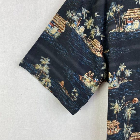 MODA CAMPIA 100% Cotton, Print Beautiful Shirt - Picture 5 of 7